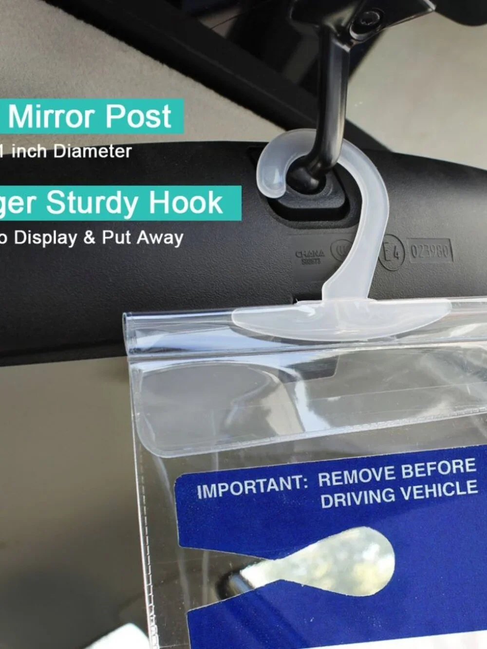 Handicap Parking Placard Holder, Ultra Transparent Disabled Permit Protective Co